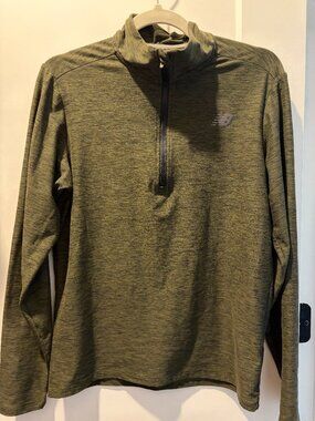 Men's New Balance 1/2 Zip Long Sleeve